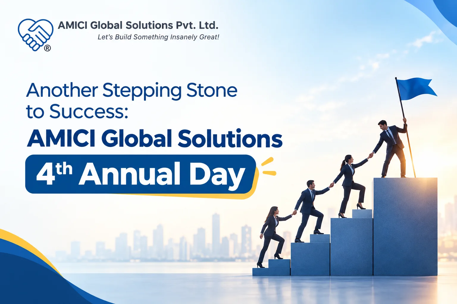 Another Stepping Stone to Success: AMICI Global Solutions 4th Annual Day